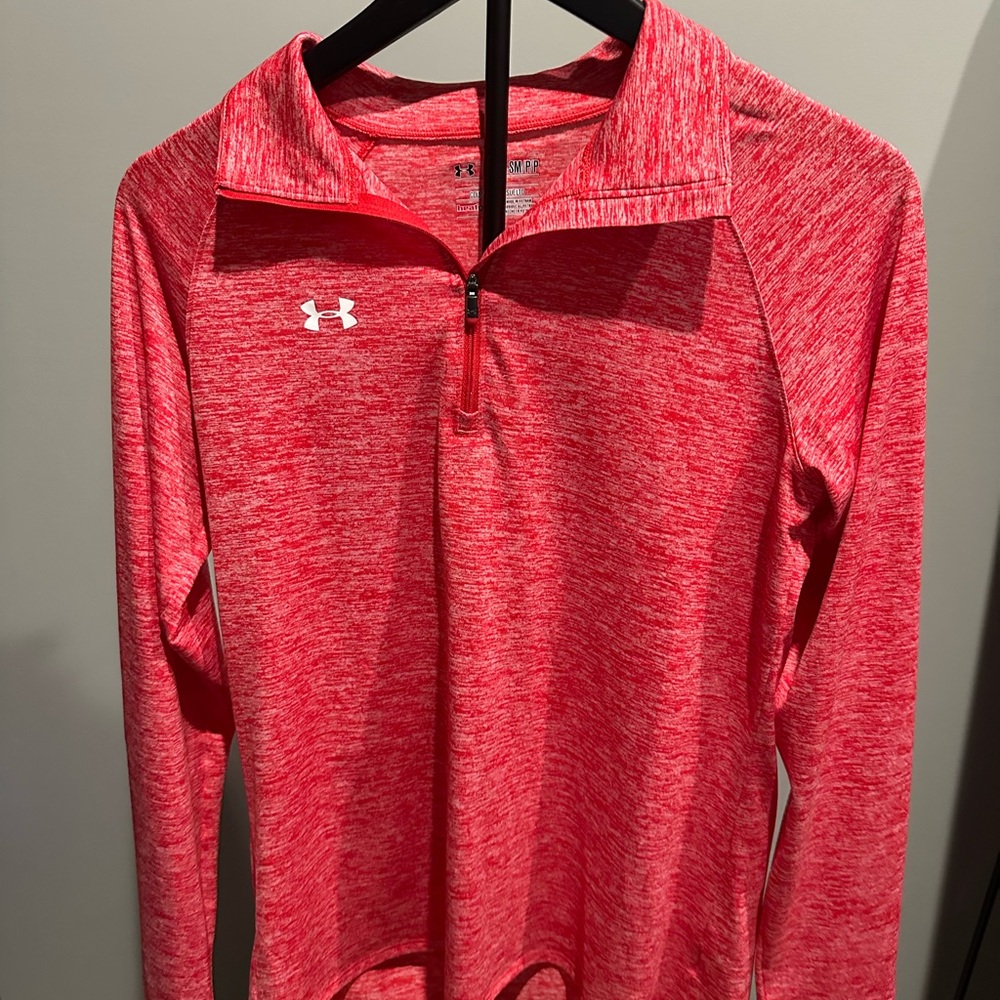 Under Armour HeatGear Red Pullover